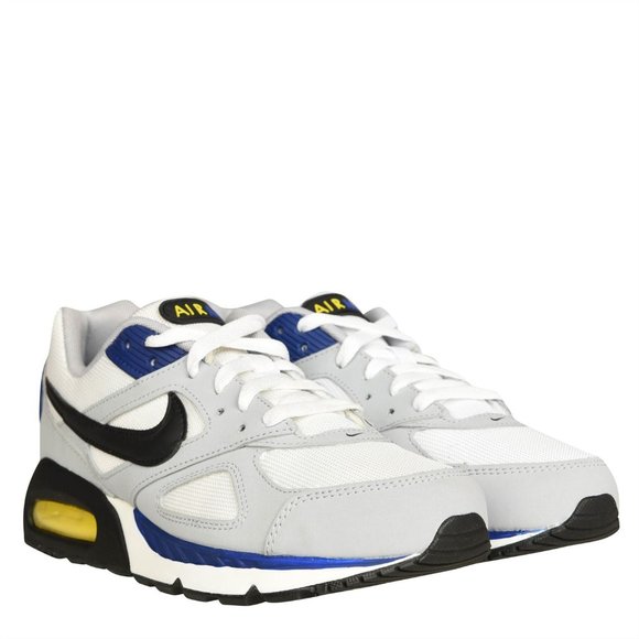 Nike Air Max IVO Running Sneaker 580518-102 White Grey Blue Black 1 90 95 97 98 - Picture 4 of 10